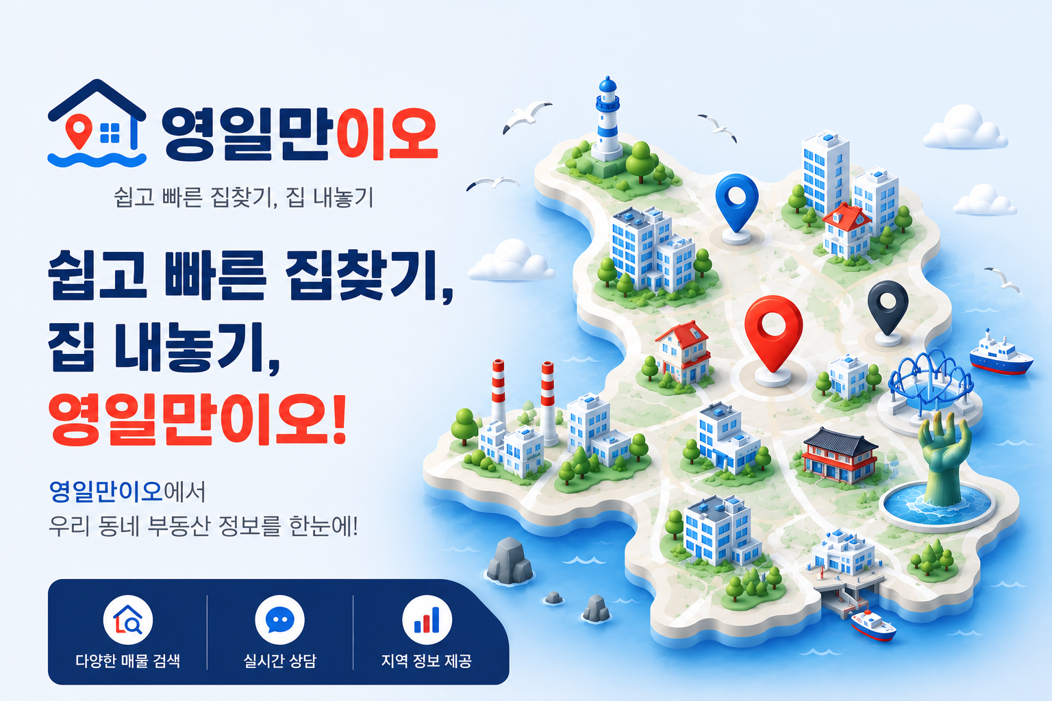 영일만이오 — 포항 부동산 정보 서비스